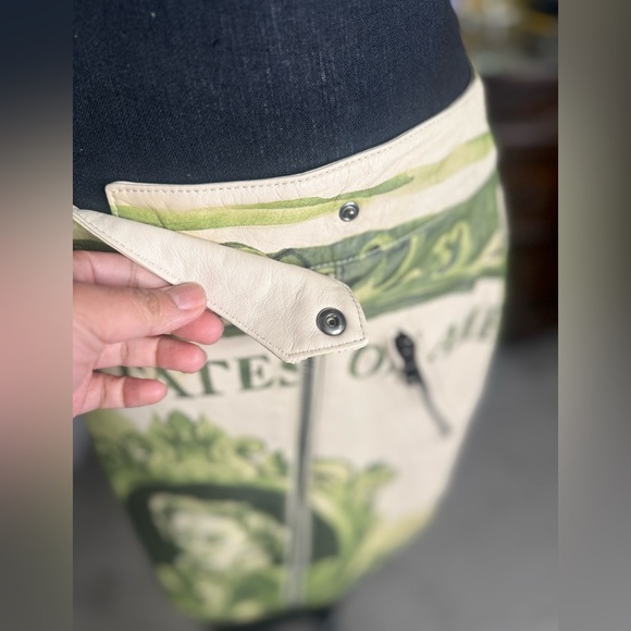 Moschino 1,000,000 Dollar leather Skirt - Picture 9 of 16